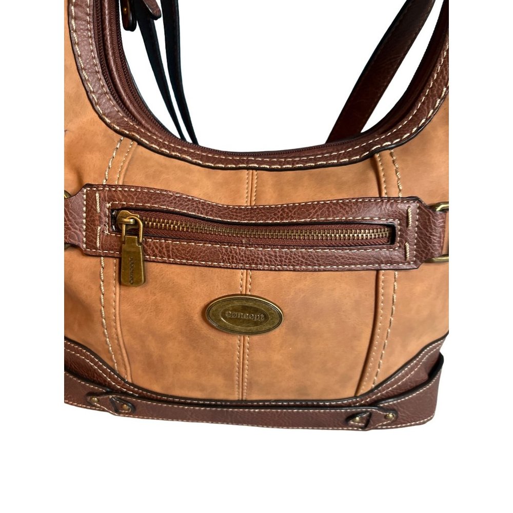 Concept Brown Medium Shoulder Bag - image 2